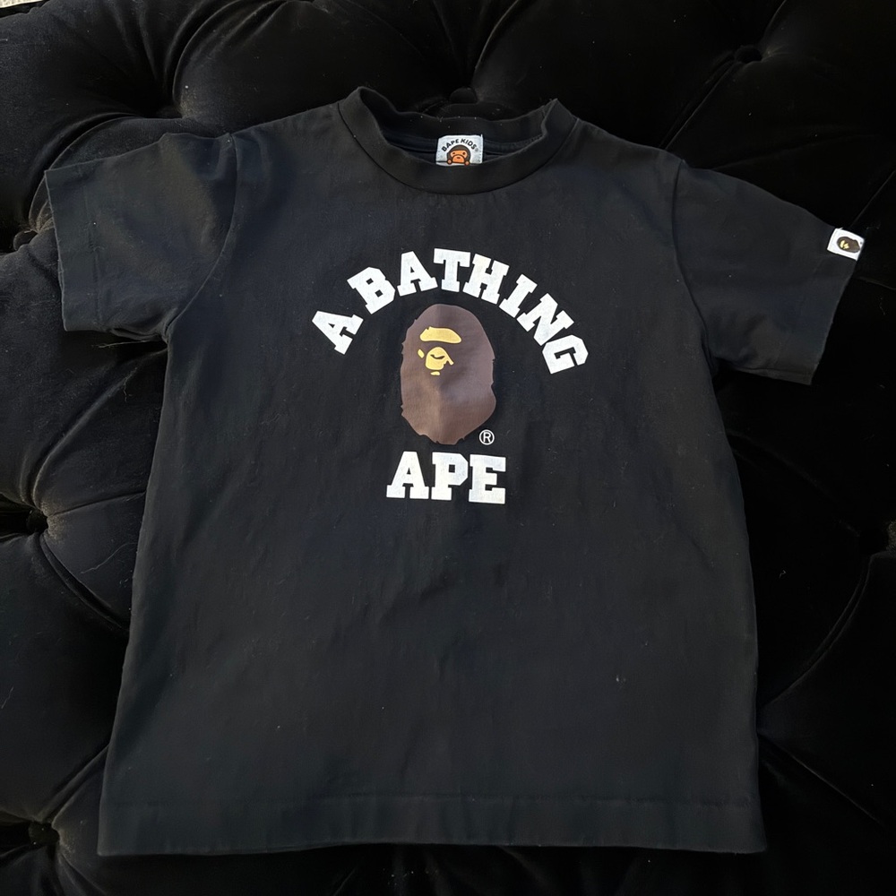 Bape Black and White Kids T-Shirt